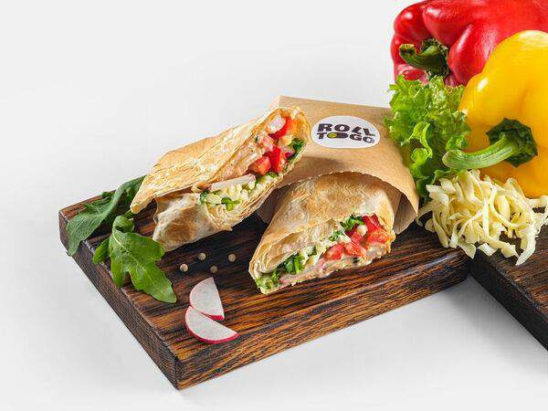 ROLL TO GO - Донер c креветками и сыром