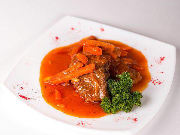 Good обед - Говядина в кисло-сладком соусе