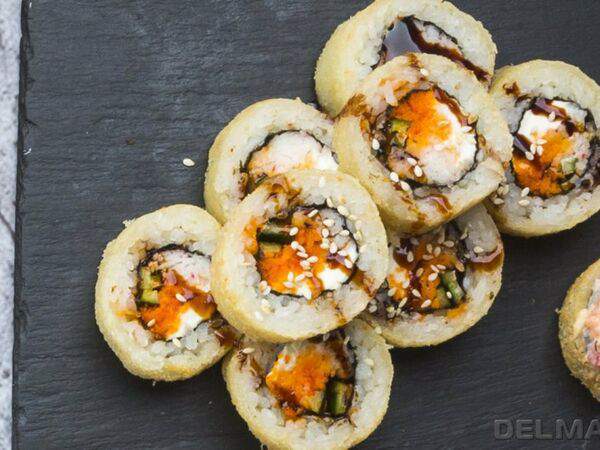 Кофейня №1 - Ролл Темпура масаго со снежным крабом