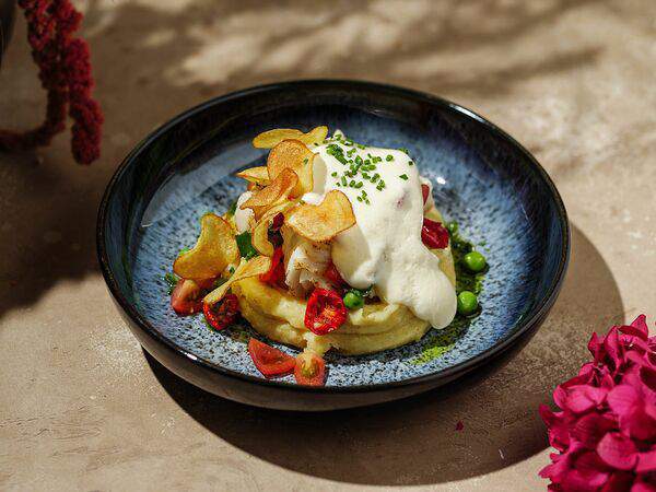 Breadway-cafe - Треска с трюфельным пюре