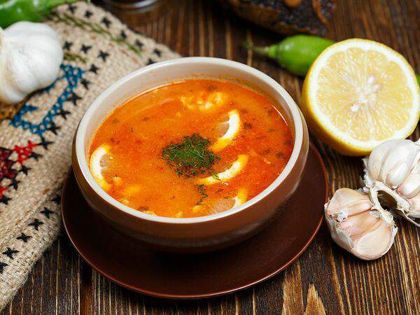 Тифлис - Суп из лосося по-батумски