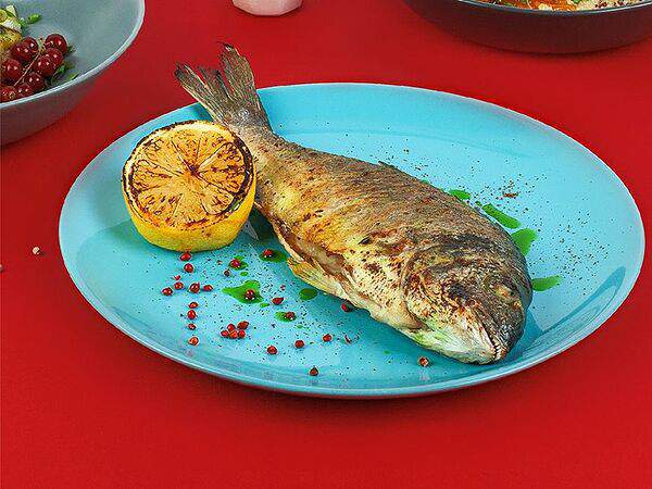 Formula coffee - Дорада, запеченная в хоспере