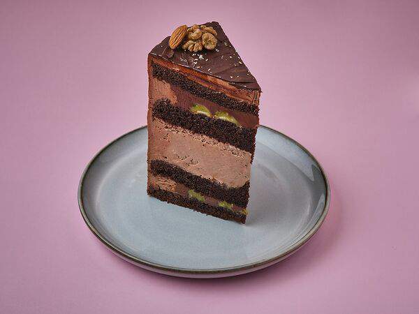 Manick Cakes - Шоколадный торт с вставками из лайма и мяты