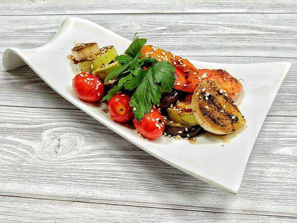 Новая слобода - Овощи печёные под грилем