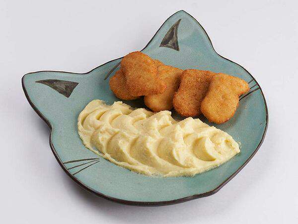 Урюк - Куриные наггетсы с картофельным пюре