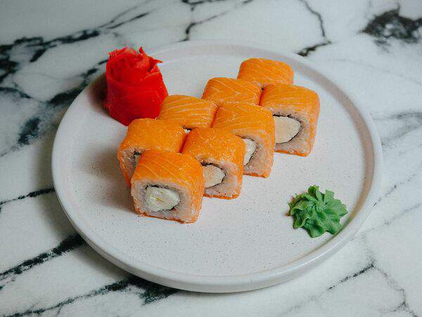 Роллы на районе - Ролл Филадельфия делюкс