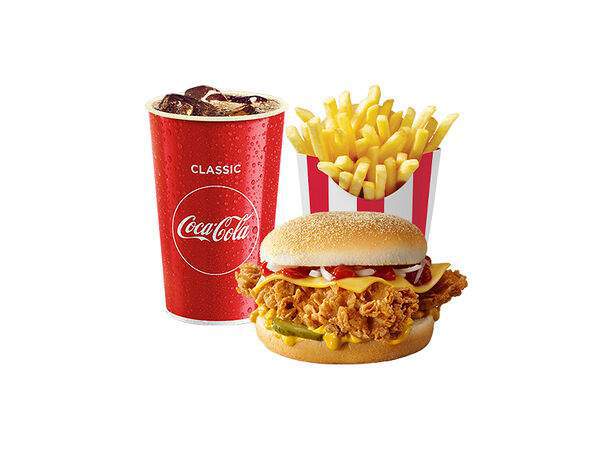 KFC - Комбо с Чизбургером