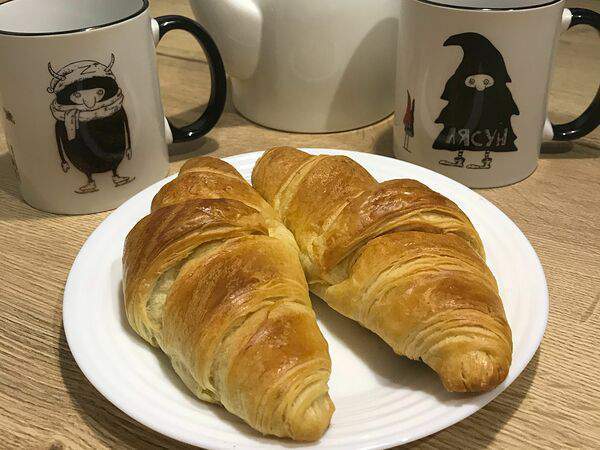 Pastel de Nata - Круассан классический (шоковая заморозка), набор 6 шт.