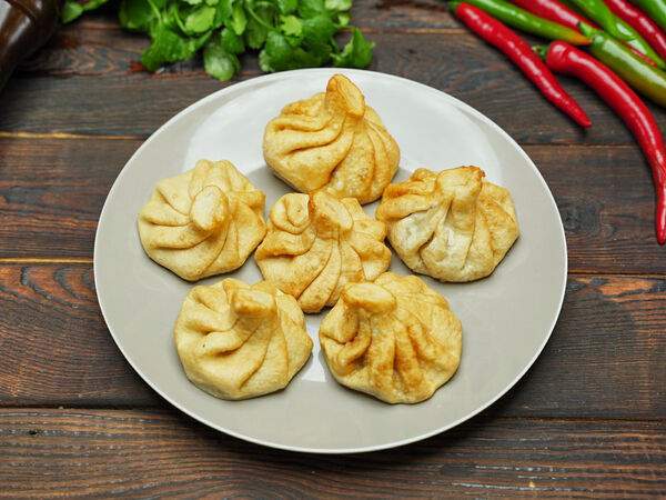 Хинкальный дом 24 - Жареные хинкали со свининой и говядиной