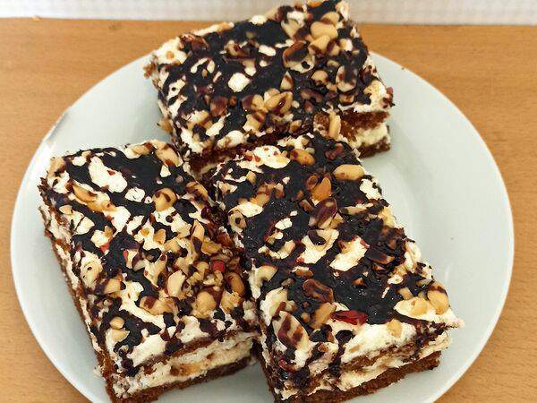 Обеды на Баррикадной - Пирожное Сникерс