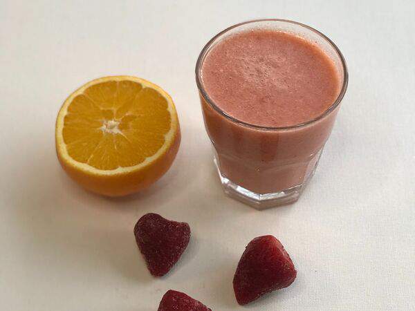 Станция Фруктовая - Смузи апельсин, клубника