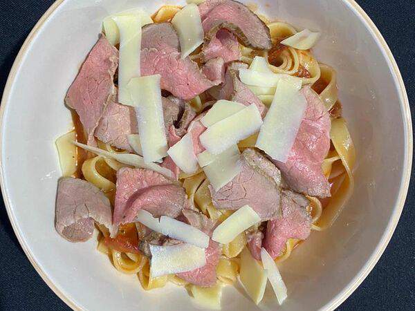 Сохо - Паста с ростбифом