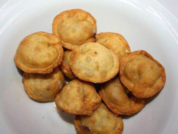 Фьюжн - Жареные пельмени с говядиной