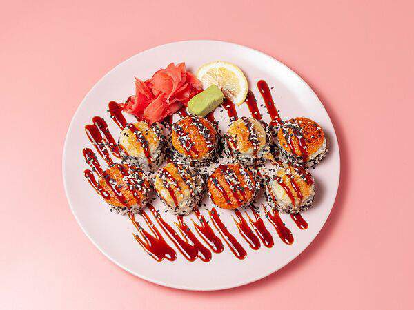 Sushibamz & Pizza - Ролл Сумасшедшая курица Grill