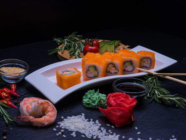 Sushi & Susi - Ролл Калифорния с креветками