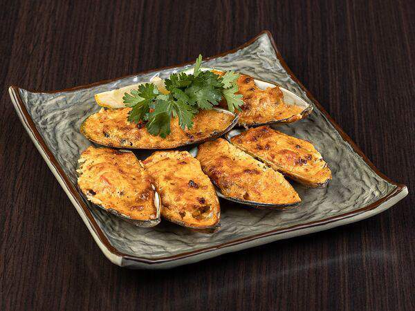 Veranda - Запеченные мидии с овощами