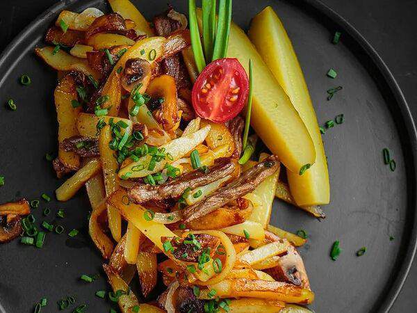 Beer Lab - Жареха с говядиной и грибами