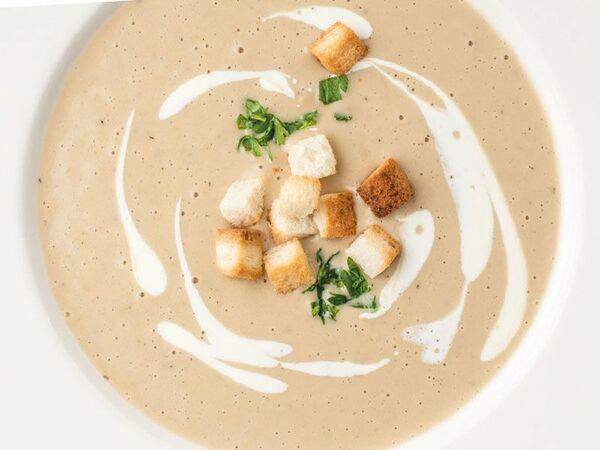 Фёст на Первомайской - Крем-суп с белыми грибами