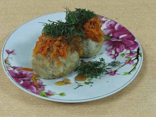 Обеды на Баррикадной - Тефтель с рисом и подливой