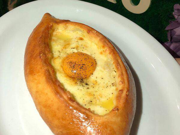 Флоренция - Хачапури по-аджарски маленькое