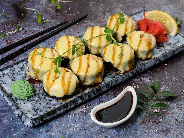 Мох - Запеченный с угрем под сыром №93