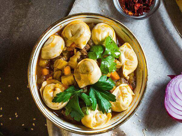 Чайхана Обишир - Чучвара шурпа