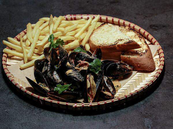 Дом печати - Мидии в сливочном соусе