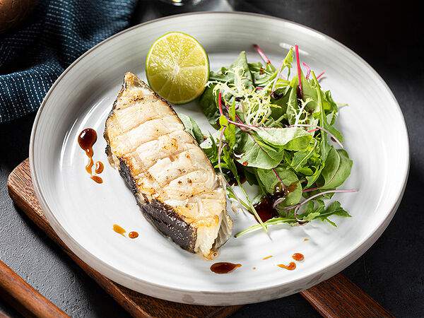 Чайхона №1 Тимура Ланского - Стейк из палтуса XXL