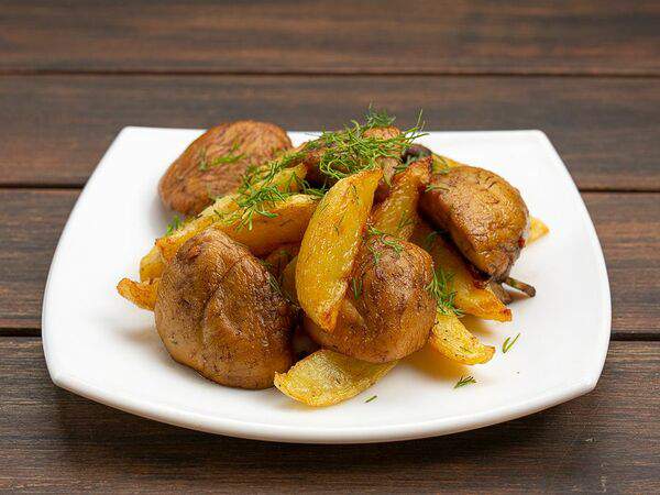 Столовочка - Картофель с грибами