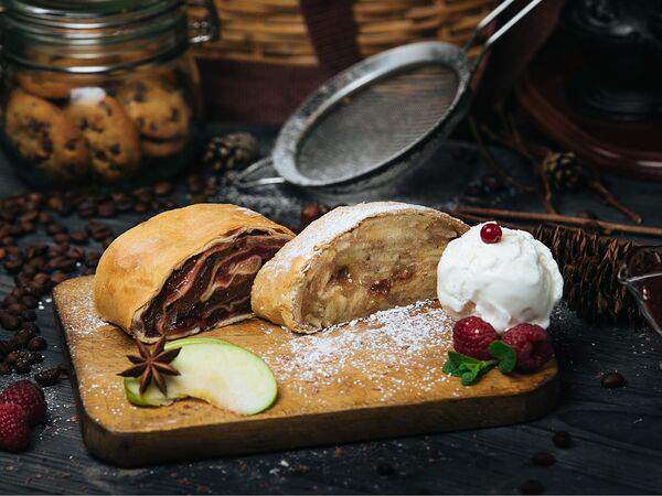 Fitness Food Cafe - Штрудель яблочный