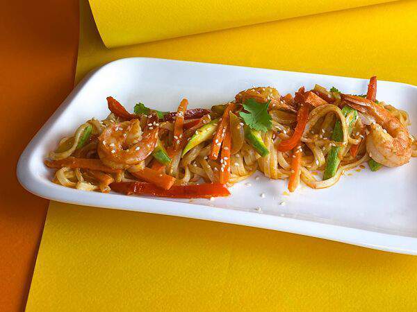 Ирис - Удон с креветками