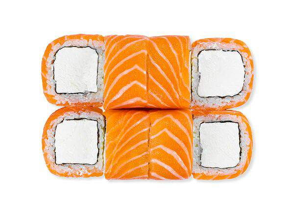 Белый рис - Филадельфия по московски