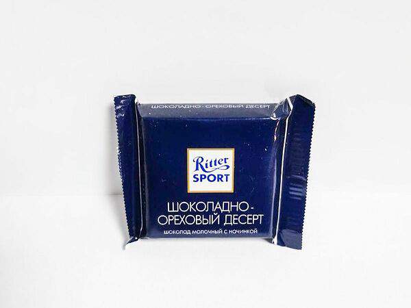 Baggins coffee - Шоколад Ritter Sport Шоколадно-ореховый десерт