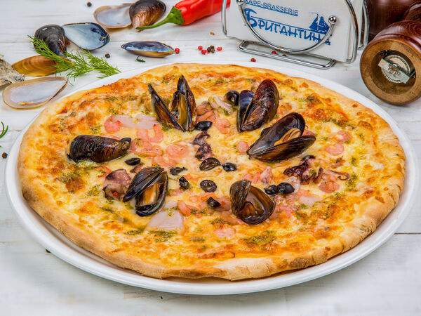 Кафе-brasserie Бригантина - Пицца Морепродукты