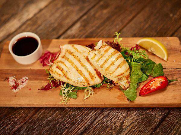 Ресторан фазенда - Кальмар Командорский с пикантным соусом