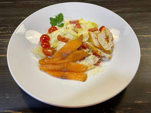 Синий Лось - Цезарь с лососем