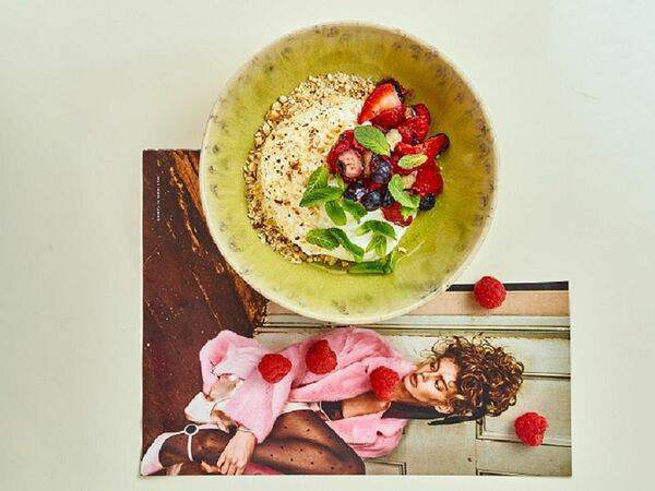 Milovita - Творожный мусс с тартаром из ягод