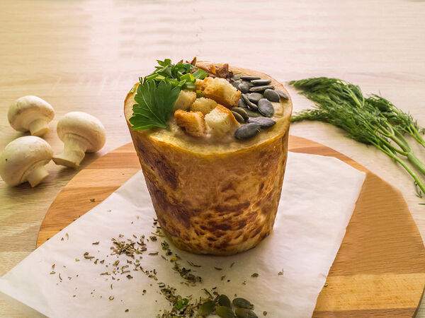 Каплэнд - Крем-суп грибной