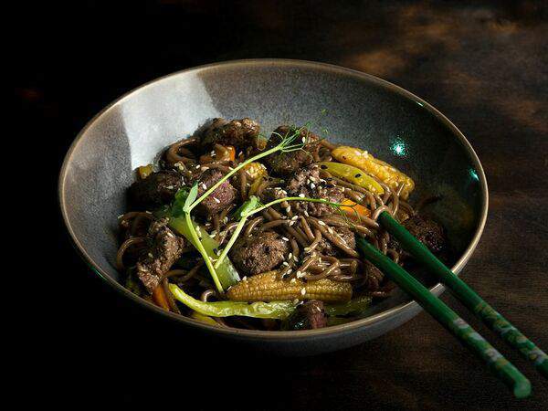 Foodmarket #FaceRoll - Соба с говядиной