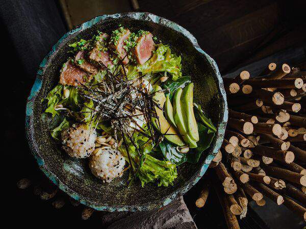 Томми Lee - Салат Тунец с авокадо