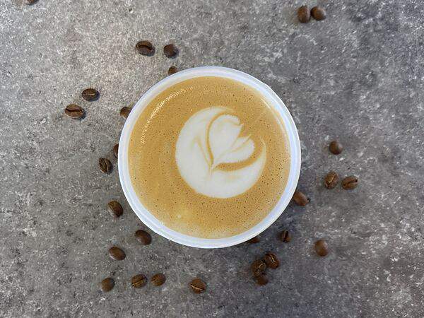 Мишка кофе - Флэт Уайт