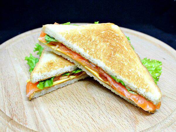 Lasertag - Сэндвич с семгой