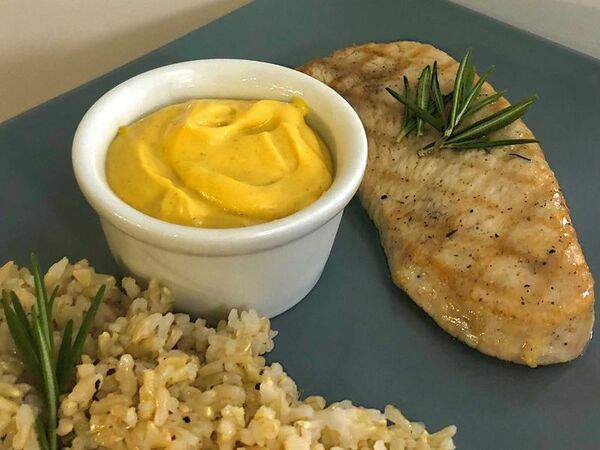 Библиотека - Стейк индейки с тыквенным кремом