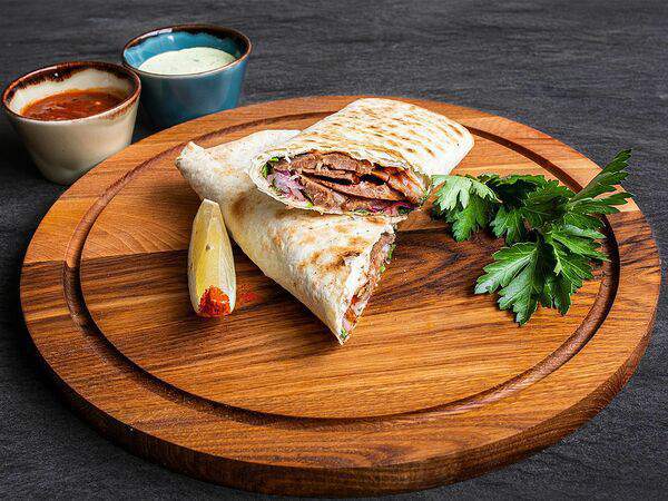 Нуар кебаб - Мини-ролл баранина в лаваше