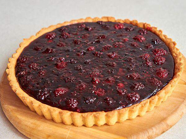 Pirogi Chita - Пирог песочный с ежевикой