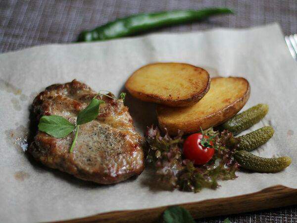 Bierhof - Стейк из cвинoй шейки