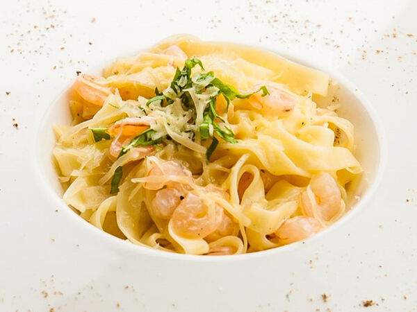 Монплезир - Паста с креветками