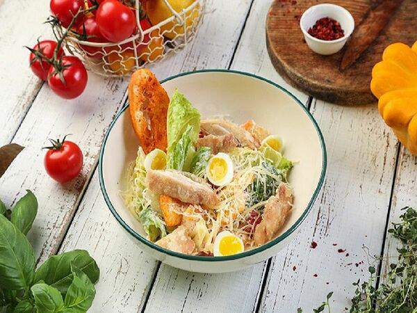 Счастье - Цезарь с цыплёнком