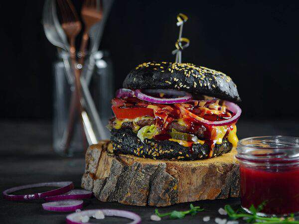 Las Food - Бургер Off-white