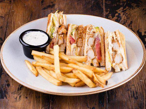 Краснодарский парень - Клаб Сэндвич с курицей